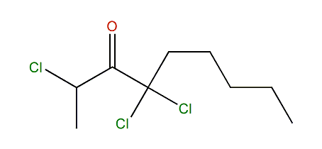 2,4,4-Trichlorononan-3-one