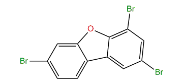 2,4,7-Tribromodibenzofuran