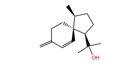 Acora-2,4(15)-dien-11-ol