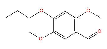 2,5-Dimethoxy-4-propoxybenzaldehyde