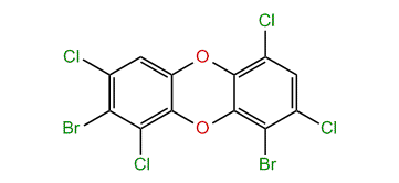 2,9-Dibromo-1,3,6,8-tetrachlorodibenzo-p-dioxin