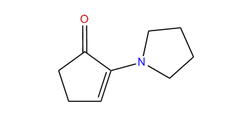 2-(1-Pyrrolidinyl)-2-cyclopenten-1-one