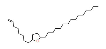 2-(Oct-7-enyl)-5-pentadecyltetrahydrofuran