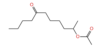 2-Acetoxyundecan-7-one