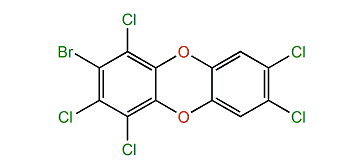 2-Bromo-1,3,4,7,8-pentachlorodibenzo-p-dioxin