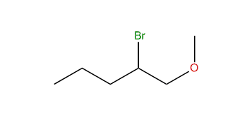 2-Bromo-1-methoxypentane