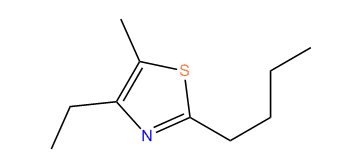 2-Butyl-4-ethyl-5-methyl-1,3-thiazole