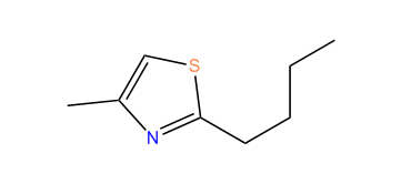 2-Butyl-4-methyl-1,3-thiazole