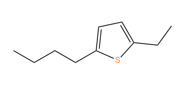 2-Butyl-5-ethylthiophene