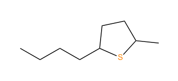 2-Butyl-5-methylthiolane