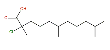 2-Chloro-2,6,10-trimethylundecanoic acid