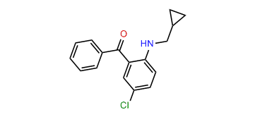 2-(Cyclopropylmethyl)-amino-5-chlorobenzophenone