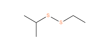 2-(Ethyldisulfanyl)-propane