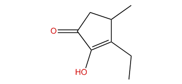 2-Hydroxy-3-ethyl-4-methyl-2-cyclopentenone