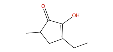 2-Hydroxy-3-ethyl-5-methyl-2-cyclopentenone