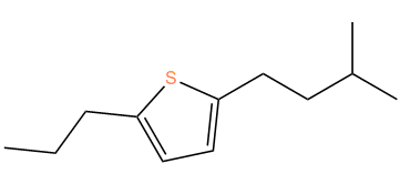 2-Isopentyl-5-propylthiophene