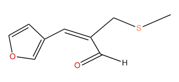 2-[(Methylthio)-methyl]-3-(3-furyl)-acrolein