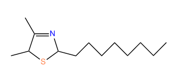 2-Octyl-4,5-dimethyl-3-thiazoline