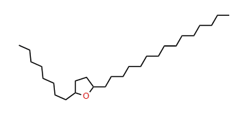 2-Octyl-5-pentadecyltetrahydrofuran