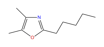 2-Pentyl-4,5-dimethyloxazole