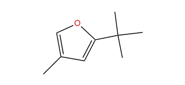 2-tert-Butyl-4-methylfuran