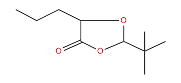 2-tert-Butyl-5-propyl-1,3-dioxolan-4-one