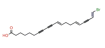 (E,E,E)-20-Bromoeicosa-11,15,19-trien-7,9,17-triynoic acid