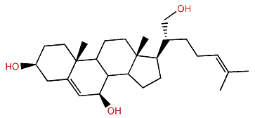 (20R)-Cholesta-5,24-dien-3b,7b,21-triol