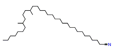 20,24-Dimethylhentriacontyl cyanide