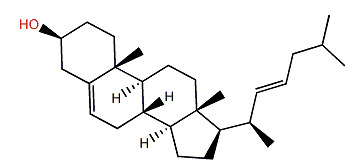 (22E)-Cholesta-5,22-dien-3b-ol