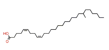 (Z,Z)-22-Methyl-5,9-octacosadienoic acid