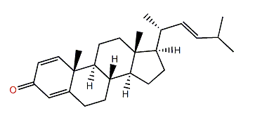 (22E)-24-Cholesta-1,4,22-trien-3-one