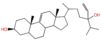 24-Vinyl-cholest-9-en-3b,24-diol