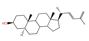 (22E)-26,27-Dinor-5a-ergosta-22,24-dien-3b-ol