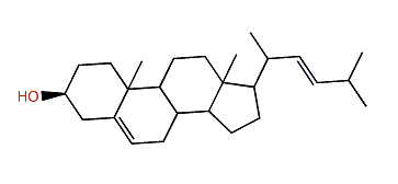 (E)-27-Norcholesta-5,22-dien-3b-ol