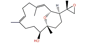 (1S,2R,3E,7E,11S,12R)-2,12-15,17-Diepoxy-3,7-cembradien-11-ol