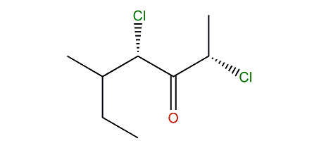 (S,S)-2,4-Dichloro-5-methylheptan-3-one