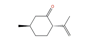 (2S,5R)-5-Methyl-2-prop-1-en 2-ylcyclohexanone