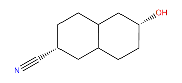 2alpha-Hydroxy-6alpha-cyanide-trans-decalin