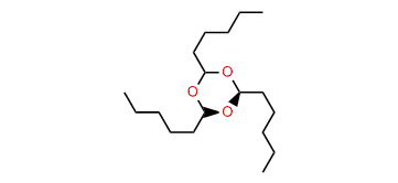 (2a,4a,6a)-2,4,6-Tripentyl-1,3,5-trioxane