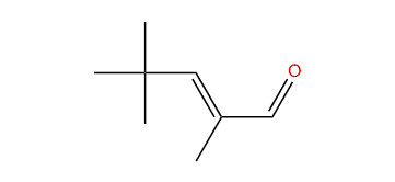 (E)-2,4,4-Trimethyl-2-pentenal