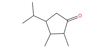 2,3-Dimethyl-4-isopropyl-1-cyclopentanone