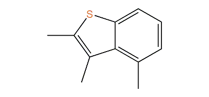 2,3,4-Trimethylbenzothiophene