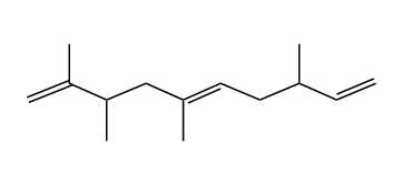 2,3,5,8-Tetramethyl-1,5,9-decatriene