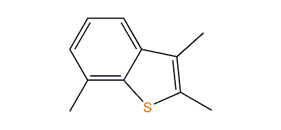 2,3,7-Trimethylbenzothiophene