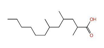 2,4,6-Trimethyldodecanoic acid