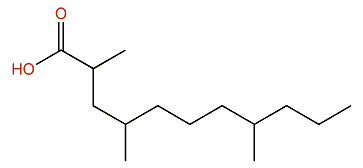 2,4,8-Trimethylundecanoic acid