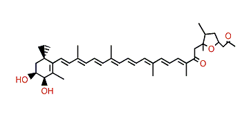 3',6'-Epoxy-1',2',5',6',7',8'-hexahydro-3,4-dihydroxy-6'-methyl-16'-nor-b,phi-carotene-1',8'-dione