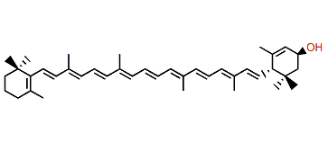 (3'S,6'S)-beta,epsilon-Caroten-3'-ol