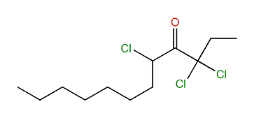 3,3,5-Trichlorododecan-4-one